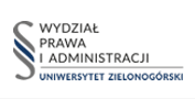 Logo Wydziału Prawa i Administracji Uniwersytetu Zielonogórskiego